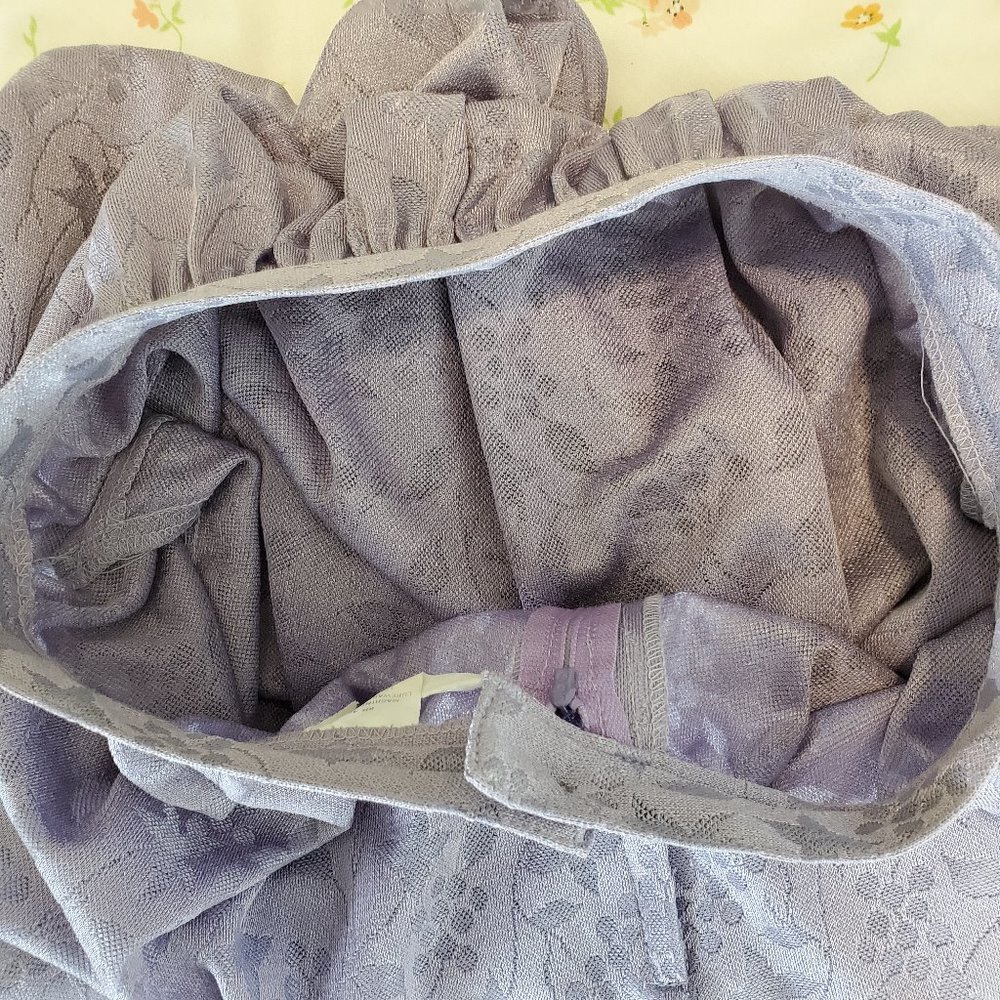 SOLD Vintage 70's Purple Skirt - Picture 7 of 8